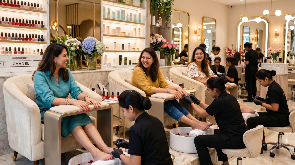 Manicure & Pedicure Services Mumbai